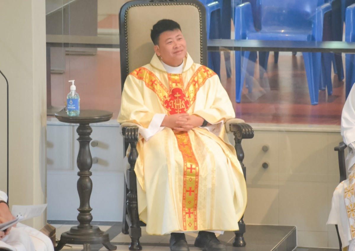 Ordination ceremony at Saints Peter and Paul Church